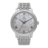Omega De Ville Prestige Co-Axial Grey Dial Silver Steel Strap Watch for Men - 424.10.40.20.06.002 Buy Now By Omega