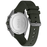 Hugo Boss Velocity Chronograph Green Dial Green Rubber Strap Watch For Men - 1514060 Buy Now By Hugo Boss