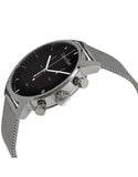 Calvin Klein City Chronograph Black Dial Silver Mesh Bracelet Watch for Men - K2G27121 Buy Now By Calvin Klein