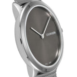 Calvin Klein Minimal Grey Dial Silver Mesh Bracelet Watch for Women - K3M221Y3 Buy Now By Calvin Klein