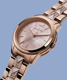 Michael Kors Runway Mother of Pearl Dial Rose Gold Steel Strap Watch For Women - MK6856 Buy Now By Michael Kors