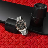 Michael Kors Bayville Chronograph Black Dial Silver Steel Strap Watch For Men - MK8725 Buy Now By Michael Kors