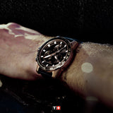 Tissot Supersport Chrono Black Dial Black Leather Strap Watch for Men - T125.617.36.051.00 Buy Now By Tissot