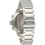 Tommy Hilfiger Trent Chronograph Blue Dial Silver Steel Strap Watch for Men - 1791053 Buy Now By Tommy Hilfiger