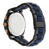 Fossil Machine Chronograph Black Dial Two Tone Steel Strap Watch for Men - FS5164 Buy Now By Fossil