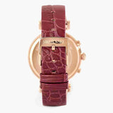 Swarovski Era Journey Red Dial Red Leather Strap Watch for Women - 5416701 Buy Now By Swarovski