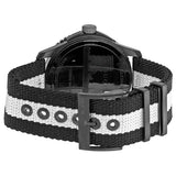 Gucci G Timeless XL White Dial Two Tone NATO Strap Watch For Men - YA126243 Buy Now By Gucci