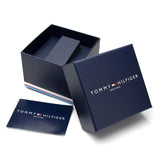 Tommy Hilfiger Troy Chronograph Black Dial Black Leather Strap Watch For Men - 1792110 Buy Now By Tommy Hilfiger