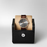 IWC Portofino Automatic Grey Dial Brown Leather Strap Watch for Men - IW356511 Buy Now By IWC