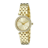 Michael Kors Darci Gold Dial with Diamonds Gold Steel Strap Watch for Women - MK3295 Buy Now By Michael Kors