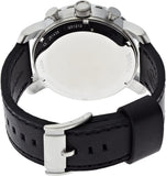 Fossil Nate Chronograph Black Dial Black Leather Strap Watch for Men - JR1436 Buy Now By Fossil