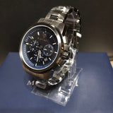 Maserati Successo Chronograph Blue Dial Black Steel Strap Watch For Men - R8873621005 Buy Now By Maserati