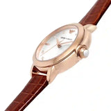 Emporio Armani Mia Quartz Silver Dial Brown Leather Strap Watch For Women - AR11525 Buy Now By Emporio Armani