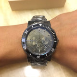 Burberry The City Grey Dial Gunmetal Grey Steel Strap Watch for Men - BU9381 Buy Now By Burberry