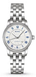 Mido Baroncelli III Automatic Silver Dial Silver Steel Strap Watch For Women - M7600.4.21.1 Buy Now By Mido