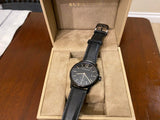 Burberry The Classic Black Dial Black Leather Strap Watch for Men - BU10003 Buy Now By Burberry