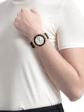 Guess Limelight Quartz White Dial Black Leather Strap Watch For Women - W0775L9 Buy Now By Guess