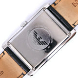 Emporio Armani Classic Analog Black Dial Black Leather Strap Strap Watch For Men - AR1604 Buy Now By Emporio Armani