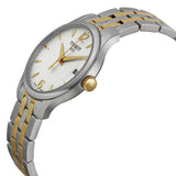 Tissot T Classic Tradition White Dial Two Tone Mesh Bracelet Watch for Women - T063.210.22.037.00 Buy Now By Tissot
