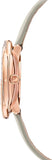 Swarovski Crystal Flower Grey Dial Grey Leather Strap Watch for for Women - 5552424 Buy Now By Swarovski
