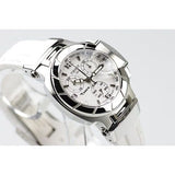 Tissot T Race Lady Chronograph White Dial White Rubber Strap Watch for Women - T048.217.17.017.00 Buy Now By Tissot