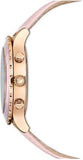 Swarovski Octea Lux Chrono Pink Dial Pink Leather Strap Watch for Women - 5452501 Buy Now By Swarovski