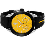 Maserati Traguardo Chronograph Yellow Dial Black Silicone Strap Watch For Men - R8871612045 Buy Now By Maserati