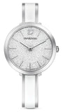 Swarovski Crystalline Delight Silver Dial Two Tone Steel Strap Watch for Women - 5580537