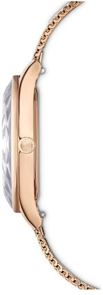 Swarovski Octea Nova Silver Dial Rose Gold Mesh Strap Watch for Women - 5650011 Buy Now By Swarovski