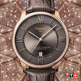 Tissot Chemin des Tourelles Powermatic 80 Brown Dial Brown Leather Strap Watch for Men - T099.407.36.448.00 Buy Now By Tissot