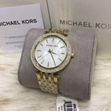 Michael Kors Darci Mother of Pearl Dial Gold Steel Strap Watch for Women - MK3219 Buy Now By Michael Kors