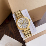 Versace V Racer Chronograph White Dial Gold Steel Strap Watch for Men - VBR060017 Buy Now By Versace