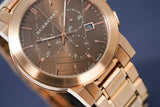 Burberry The City Grey Dial Rose Gold Steel Strap Watch for Men - BU9353 Buy Now By Burberry