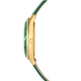 Swarovski Octea Nova Crystals Green Dial Green Leather Strap Watch for Women - 5650005 Buy Now By Swarovski