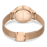 Swarovski Octea Nova Silver Dial Rose Gold Mesh Strap Watch for Women - 5650011 Buy Now By Swarovski
