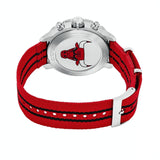Tissot Quickster Chronograph NBA Chicago Bulls White Dial Red NATO Strap Watch For Men - T095.417.17.037.04 Buy Now By Tissot