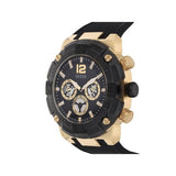 Guess Navigator Chronograph Black Dial Black Rubber Strap Watch for Men - GW0264G3 Buy Now By Guess