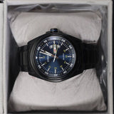 Citizen Eco Drive Blue Dial Black Steel Strap Watch For Men - AW0024-58LB Buy Now By Citizen