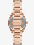 Michael Kors Janelle Quartz Maroon Dial Rose Gold Steel Strap Watch For Women - MK7382 Buy Now By Michael Kors
