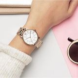 Marc Jacobs Roxy White Dial Gold Steel Strap Watch for Women - MJ3522 Buy Now By Marc Jacobs