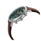 Fossil Neutra Chronograph Green Dial Brown Leather Strap Watch for Men - FS5735 Buy Now By Fossil