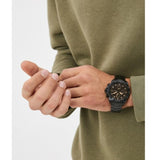 Fossil Bronson Chronograph Black Dial Black Steel Strap Watch for Men - FS5851 Buy Now By Fossil
