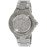 Michael Kors Camille Crystal Pave Dial Silver Steel Strap Watch for Women - MK5869 Buy Now By Michael Kors