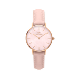 Daniel Wellington Petite Rouge Pink Dial Pink Leather Strap Watch For Women - DW00100511 Buy Now By Daniel Wellington