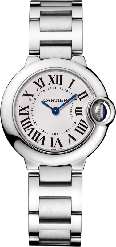 Cartier Ballon Bleu De Cartier White Dial Silver Steel Strap Watch for Women - W69010Z4 Buy Now By Cartier