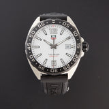 Tag Heuer Formula 1 Quartz White Dial Black Rubber Strap Watch for Men - WAZ1111.FT8023 Buy Now By Tag Heuer