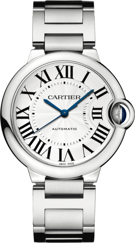 Cartier Ballon Bleu De Cartier Silver Dial Silver Steel Strap Watch for Women - WSBB0048 Buy Now By Cartier