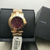 Marc Jacobs Amy Purple Rose Gold Steel Strap Watch for Women - MBM8616 Buy Now By Marc Jacobs