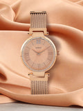 Guess Soho Rose Gold Dial Stainless Steel Watch For Women - W0638L4 Buy Now By Guess