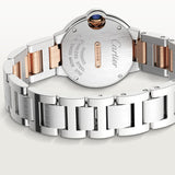 Cartier Ballon Bleu De Cartier Diamonds Silver Dial Two Tone Steel Strap Watch for Women - W3BB0026 Buy Now By Cartier